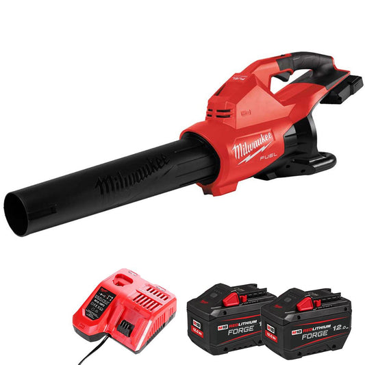 Milwaukee M18F2BL-0 36V Fuel Brushless Dual Battery Blower with 2 x 12.0Ah Battery & Charger