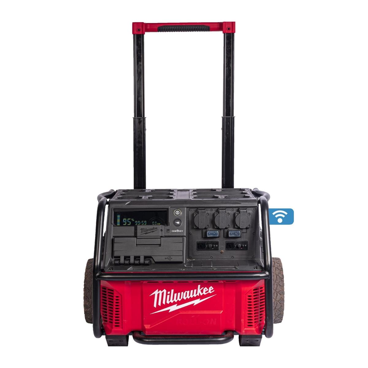 Milwaukee IRPSUOP2500 GB2 Packout Roll-On 7200 / 3600 W 2.5 kWh Mobile Power Supply 240V 4933492134