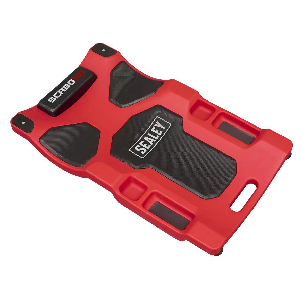 Sealey SCR80HD Composite Padded Creeper with 6 Wheels