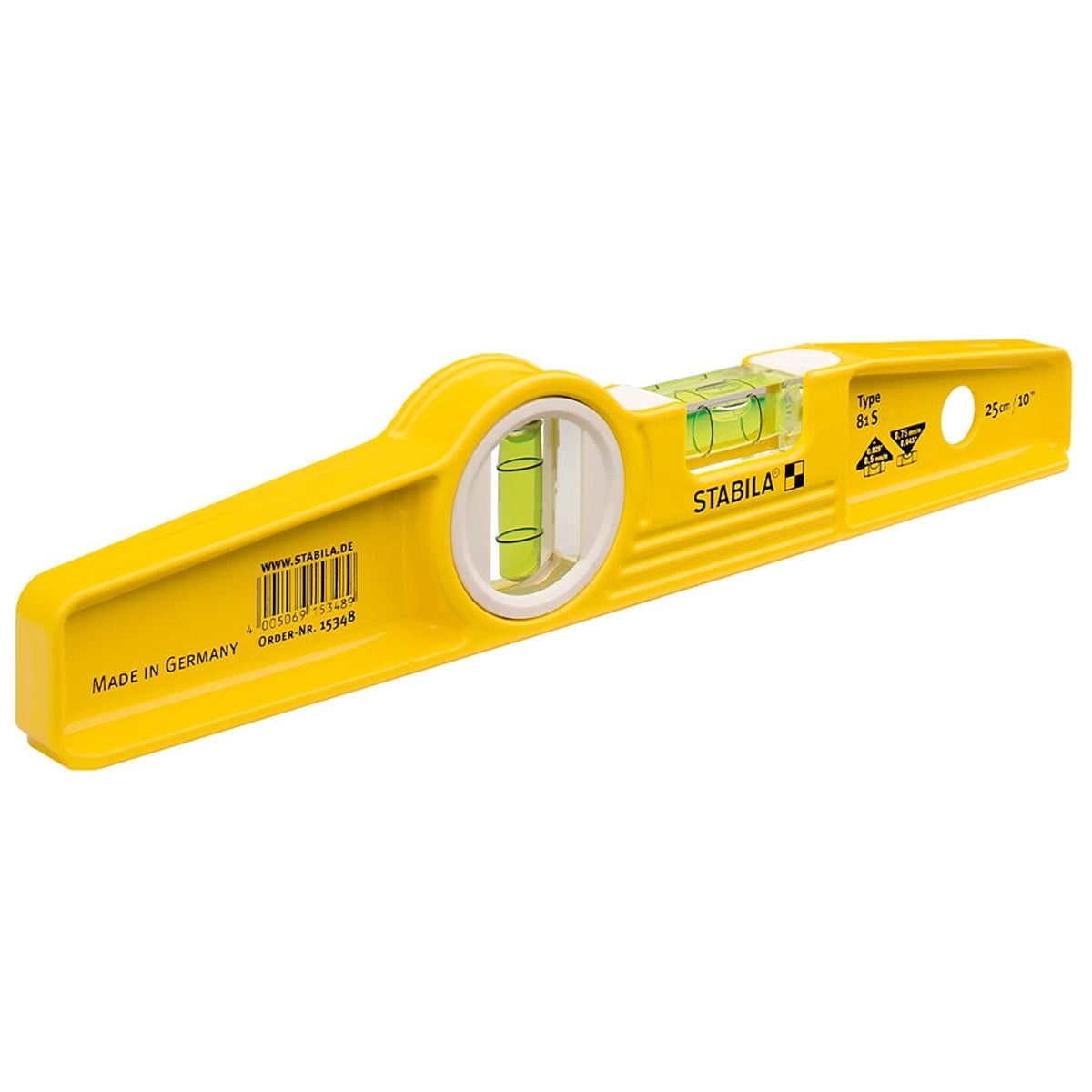 Stabila STB-R-81S-SET R-Type 61cm & 122cm Spirit Levels With 81 S REM 25cm Torpedo Level Set - 20025