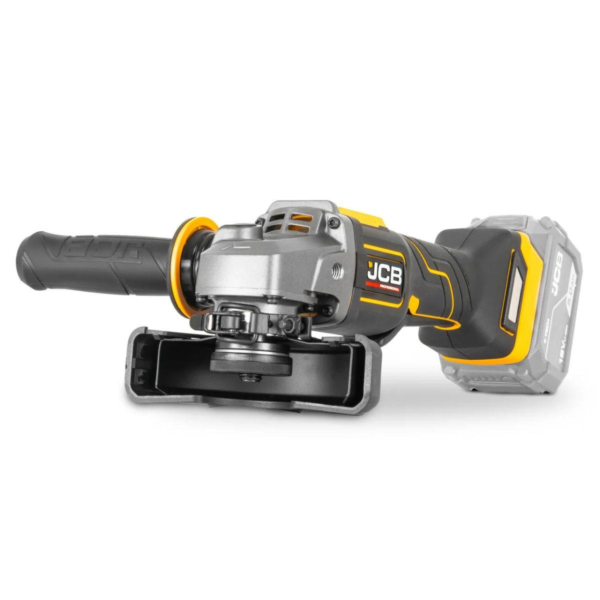 JCB-18PAG-115 18V Anti-Vibration Angle Grinder 115m with Paddle Switch Body Only