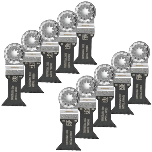 Fein 44mm STARLOCK E-Cut Universal BIM Saw Blade 63502223240 Pack of 10