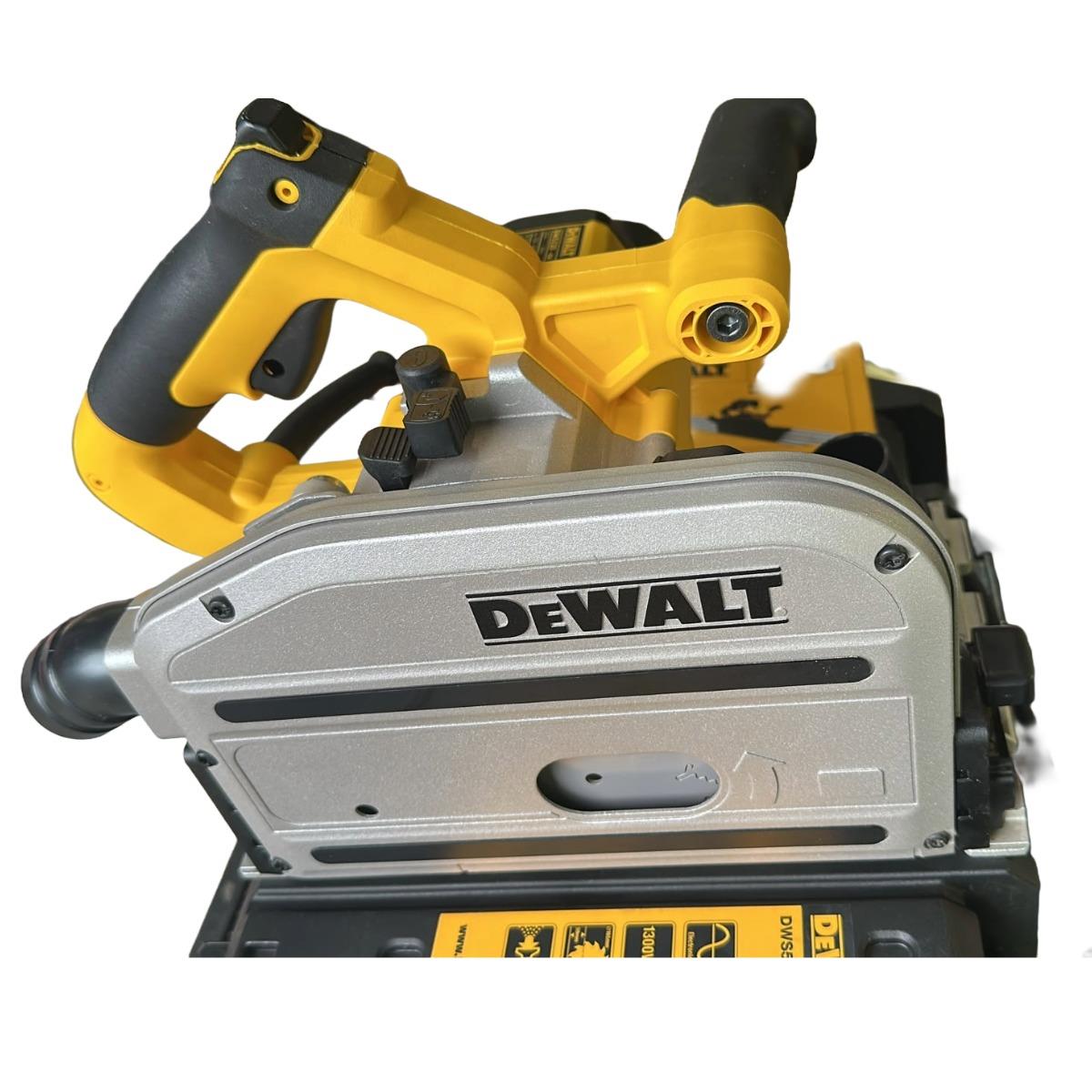 Dewalt DWS520KT 165mm Heavy-Duty Plunge Saw 1300W 240V - No Guide Rail Item Condition Box Opened Never Used