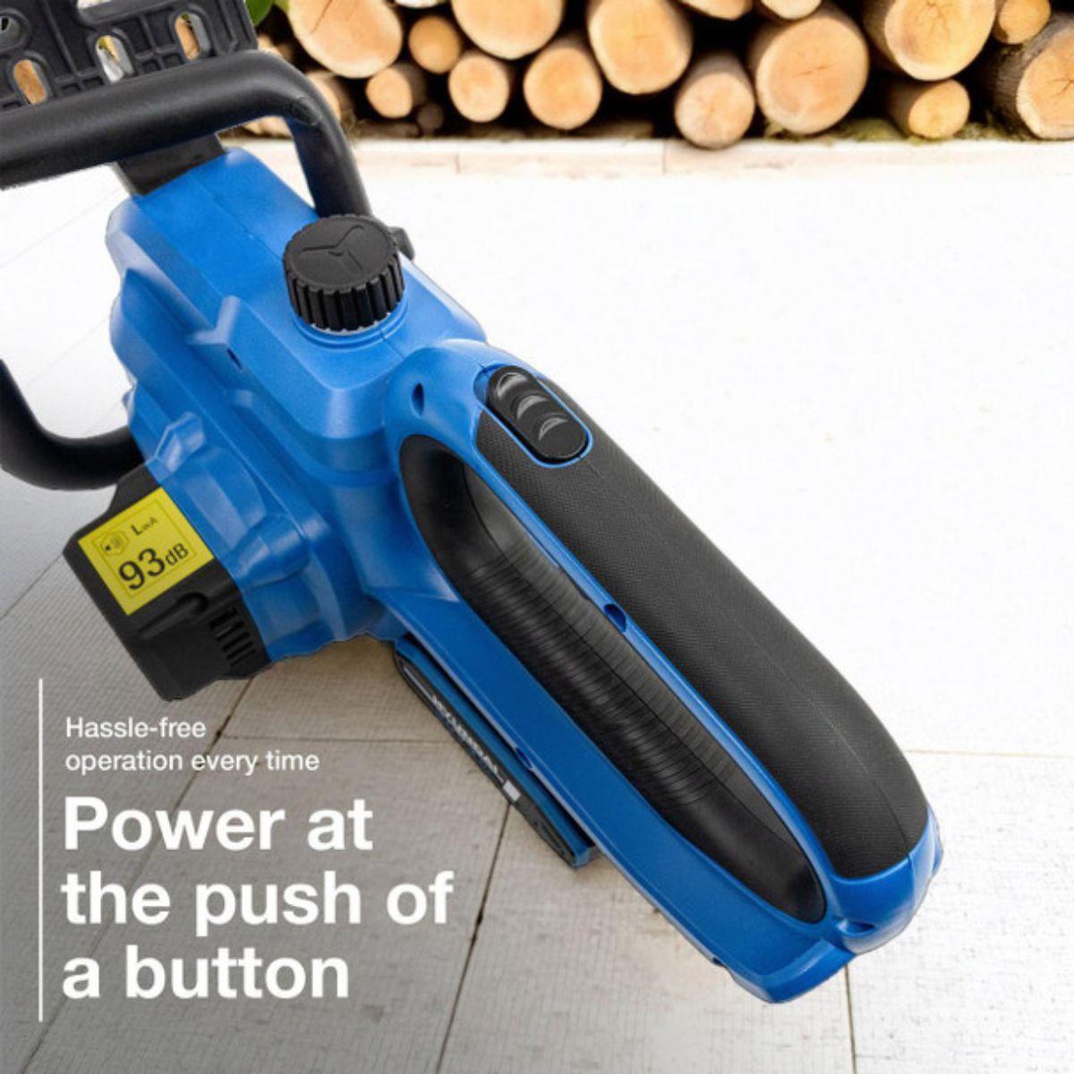 Hyundai HY20CCS10 20V Cordless Chainsaw 25cm 1 X 4Ah Battery and Charger