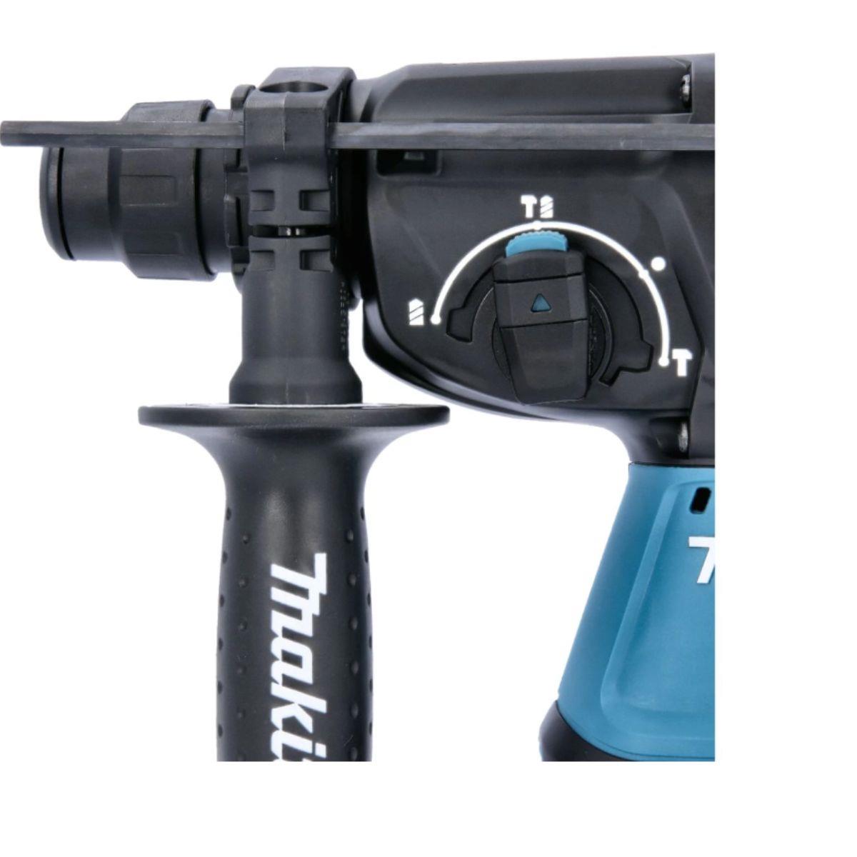 Makita DHR242RTJ 18V LXT Cordless Brushless 24mm SDS Plus Rotary Hammer Drill With 2 X 5.0Ah Batteries, Charger & Case