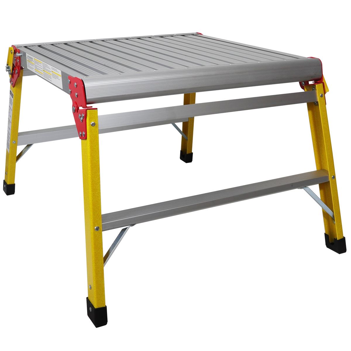 Excel 600 x 600mm Fibreglass Heavy Duty Platform Folding Hop Up Pack of 2