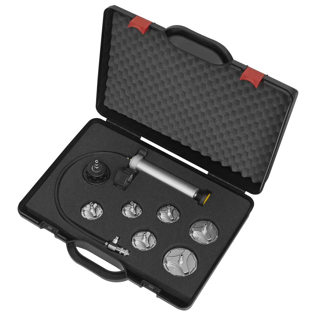 Sealey CV0011 Cooling System Pressure Test Kit 7pc