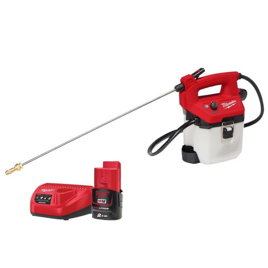 Milwaukee M12BHCS3L-201 12V 3.7L Handheld Chemical Sprayer with 1x 2.0Ah Battery & Charger 4933480783