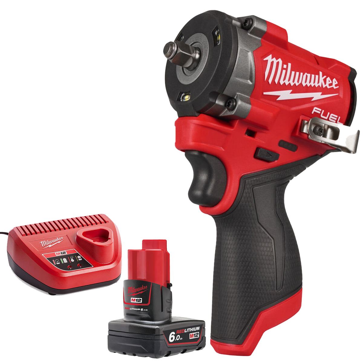 Milwaukee M12FCIWF38G3-0 12V Brushless 3/8