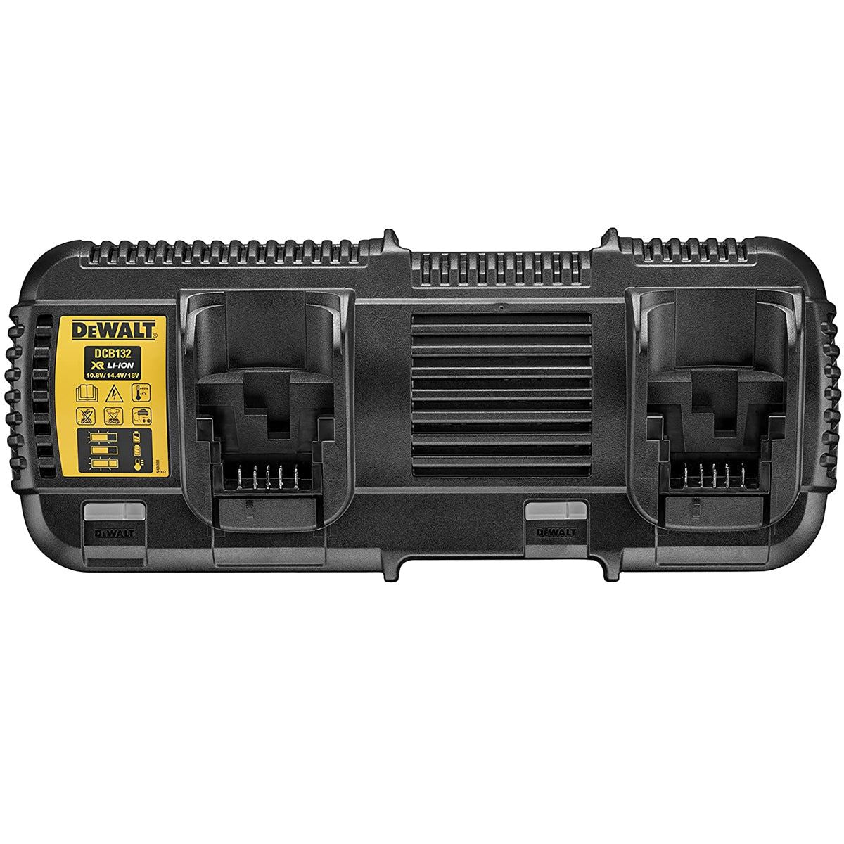 DeWalt DCB132 10.8-54V FlexVolt XR Dual Port Charger with DCB546 6.0Ah Twin Pack Batteries