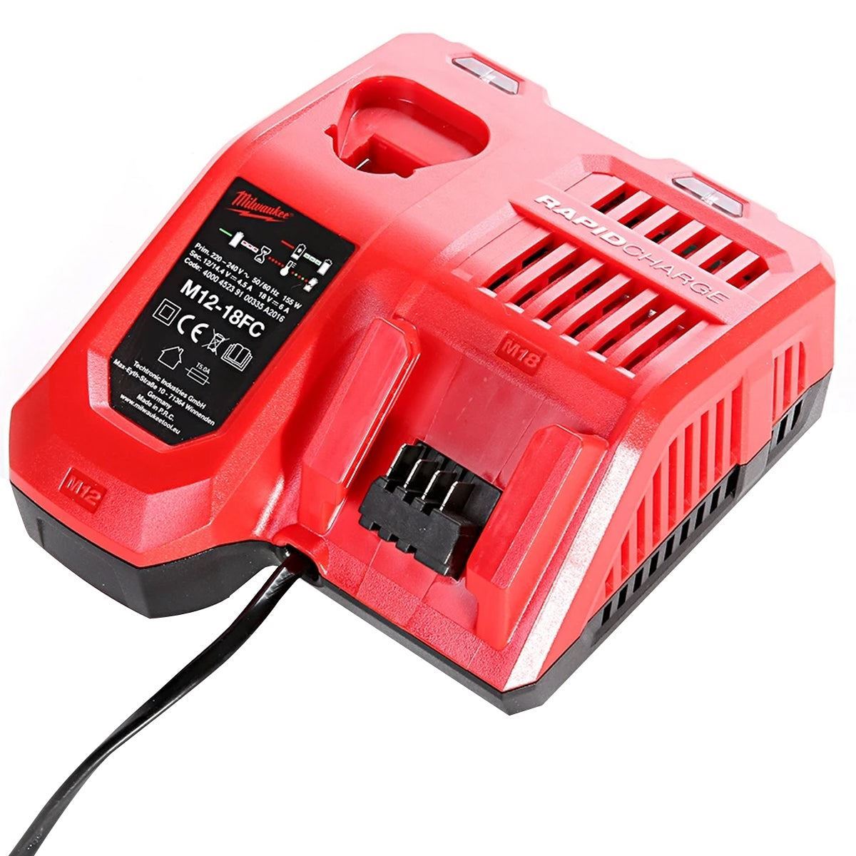 Milwaukee M12-18FC 12-18V Li-ion Multi Voltage Fast Charger 4932451080 Item Condition Used