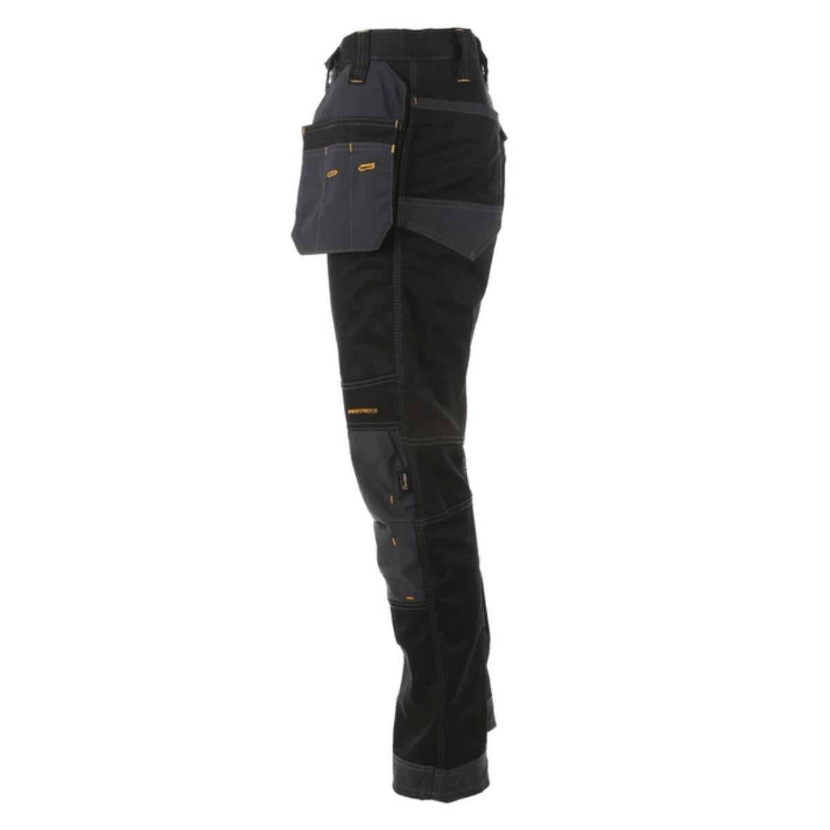 Dewalt Harrison Pro-Stretch Trousers with Holster Pockets Black/Grey - L31