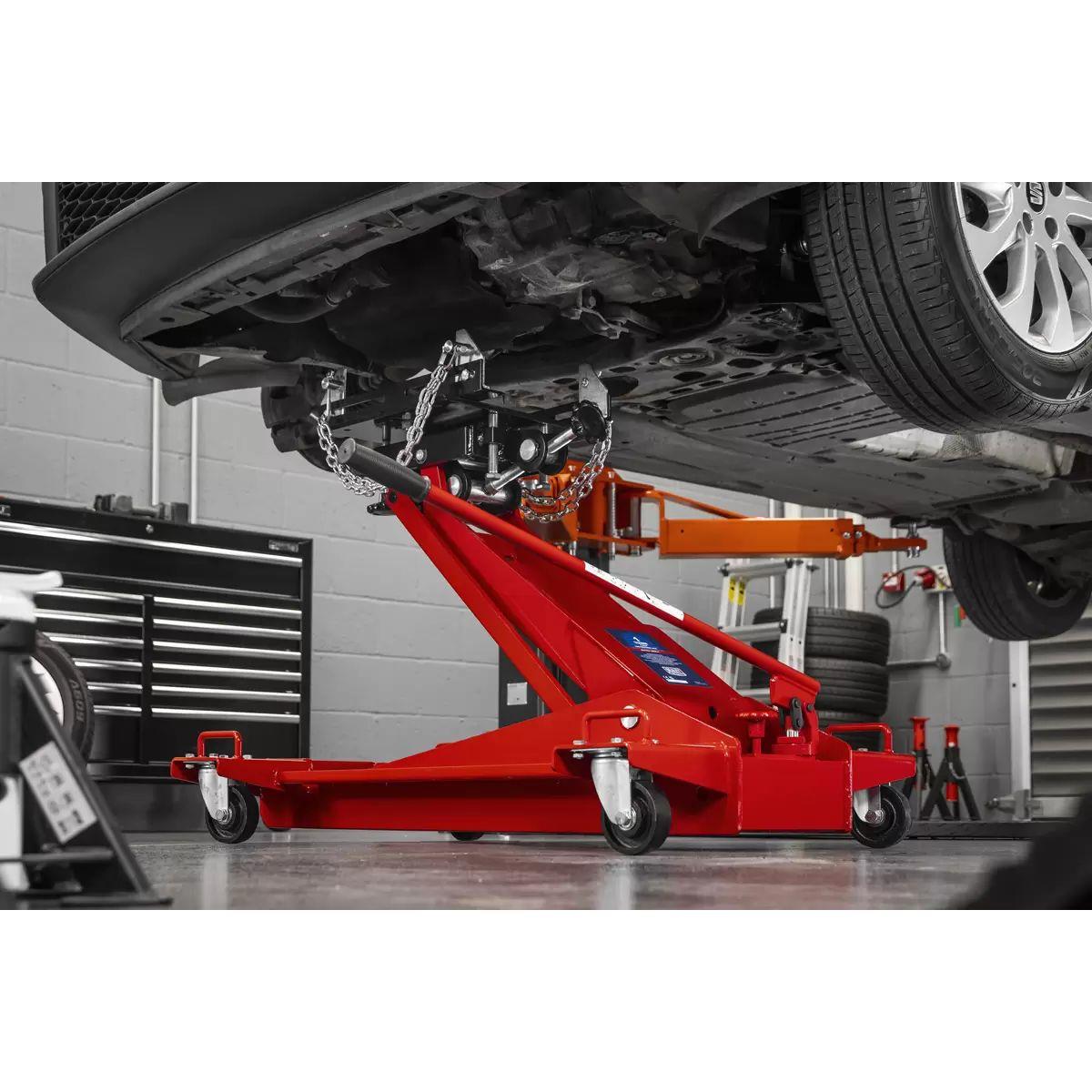 Sealey 1000E Transmission Jack 1tonne Floor