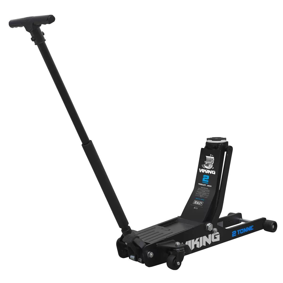 Sealey 2100TB Viking Low Entry Long Reach Trolley Jack 2 Tonne Ton Rocket Lift