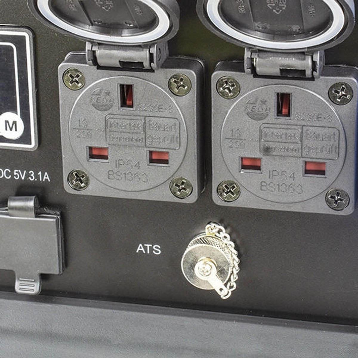 Hyundai HY6500SEi 4-Stroke Petrol Portable Inverter Generator 6600W/230V