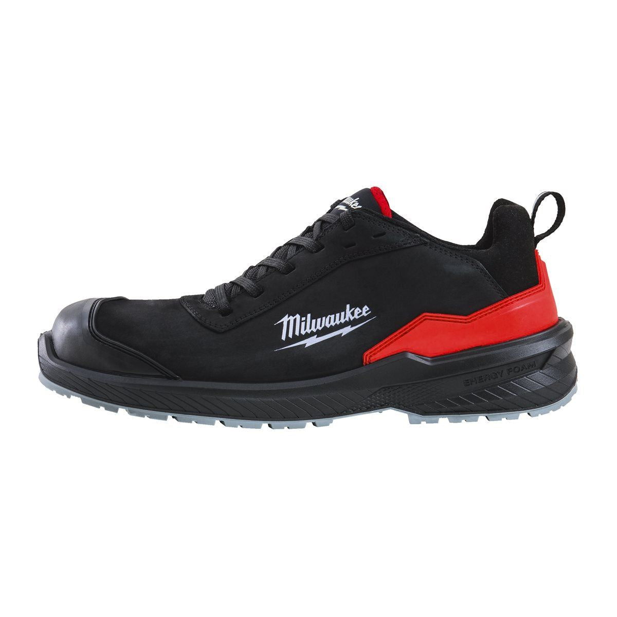 Milwaukee Flextred S3S Safety Trainers Black Size 9 - 4932493721