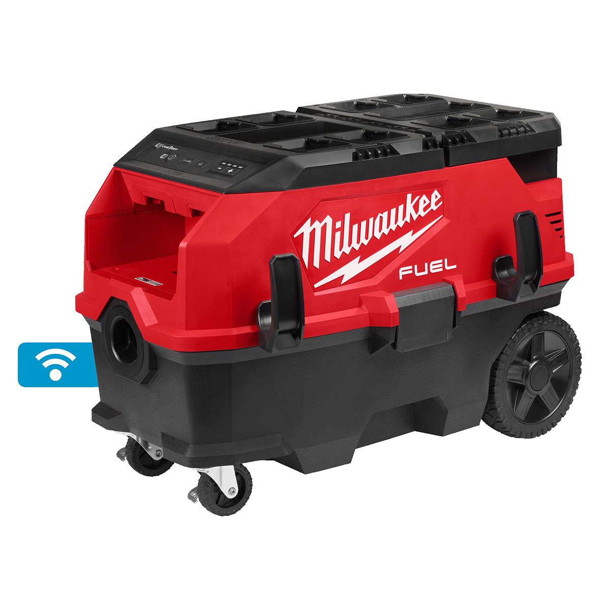 Milwaukee M18ONEF2VC34M-0 18V Dual Battery Brushless Dust Extractor with 2 x 5.5Ah Battery & Charger