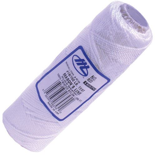 Marshalltown M620 Twisted Nylon Brick Line White 285ft