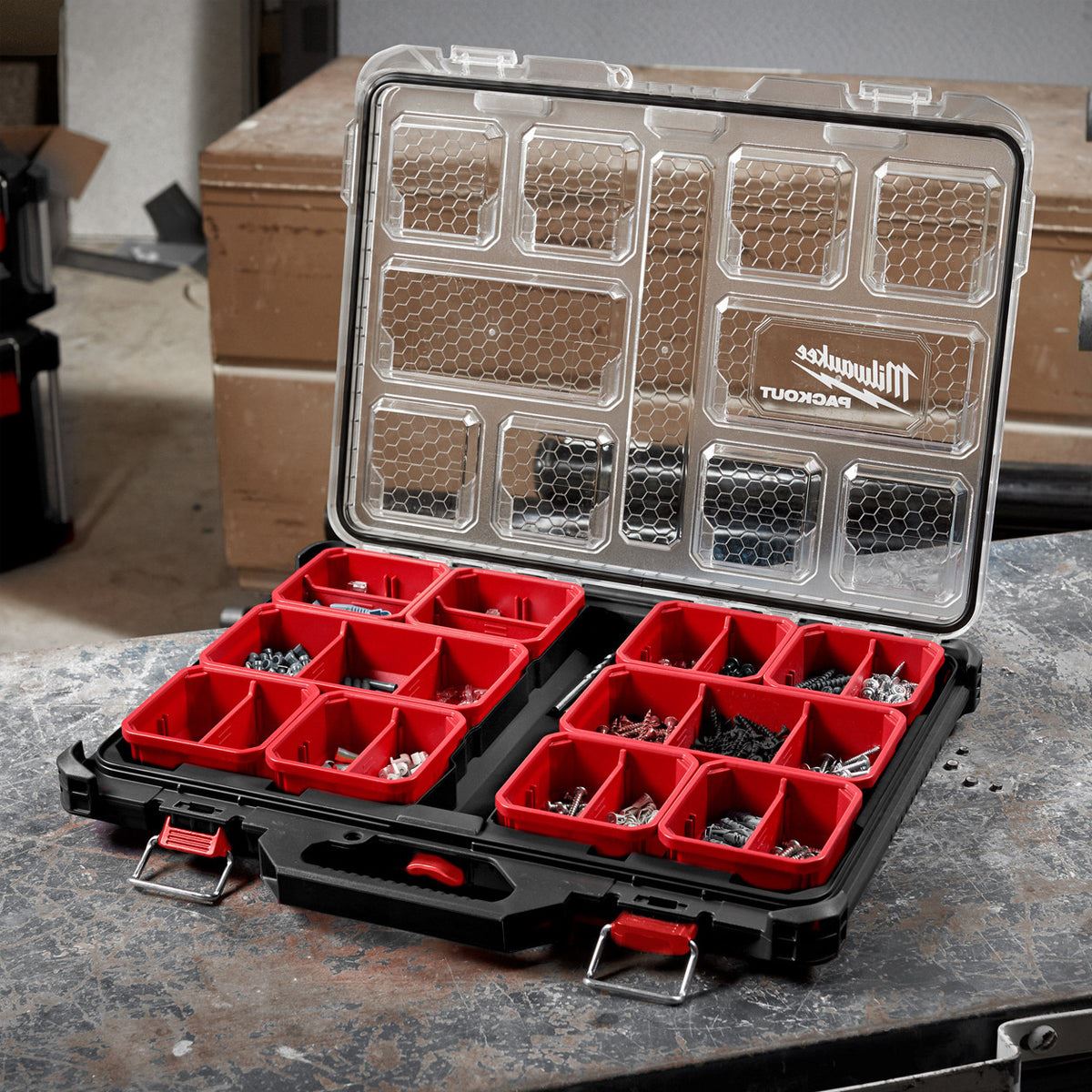Milwaukee Packout Slim Organiser Case 4932471064