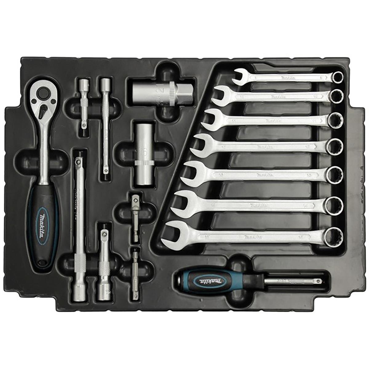 Makita E-08713 Hand Tool Set Of 120 Pieces In Case
