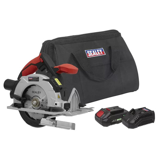 Sealey CP20VCSKIT1 20V 150mm Circular Saw Kit With Battery & Charger
