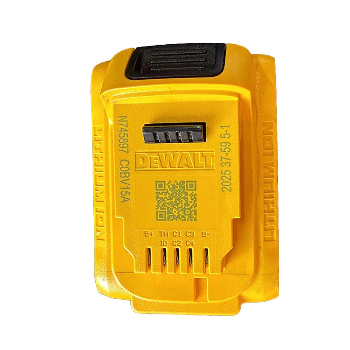 Dewalt DCB184 18V XR Li-ion 5.0Ah XR Slide Battery Item Condition Used