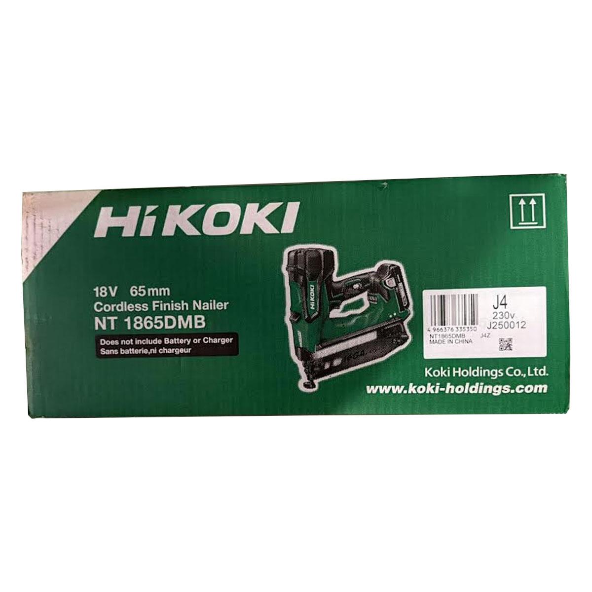Hikoki NT1865DMB 18V Brushless 16G Angled Finish Nailer Body Only Item Condition Box Opened Never Used