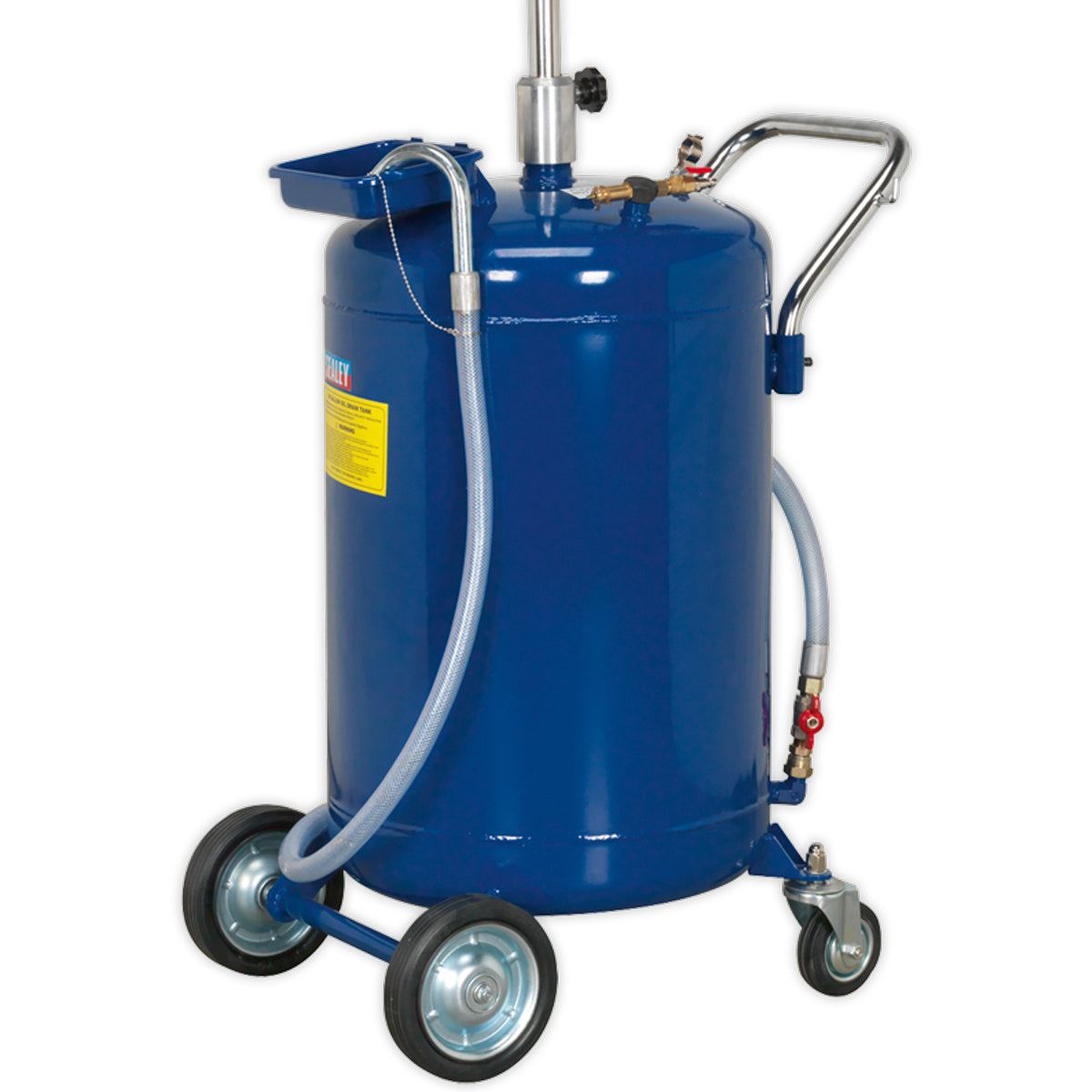 Sealey AK458DX 110L Air Discharge Mobile Oil Drainer