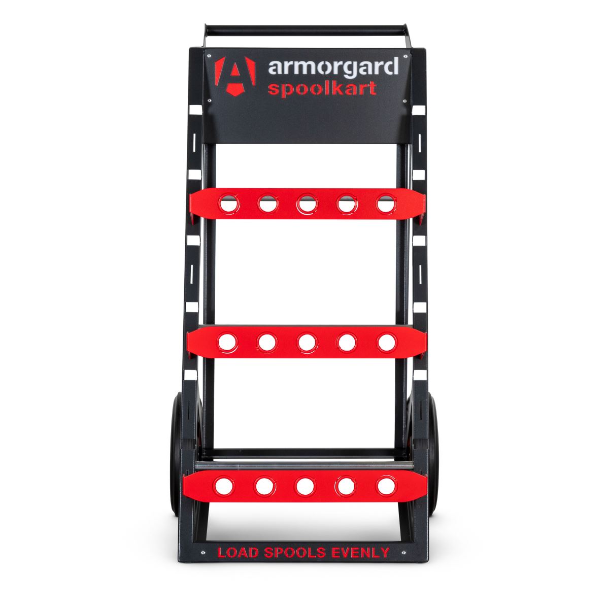 Armorgard SPK2 Spoolkart Mobile Cable Reel Cart 740mm x 840mm x 1365mm Efficient Cable Storage Solution