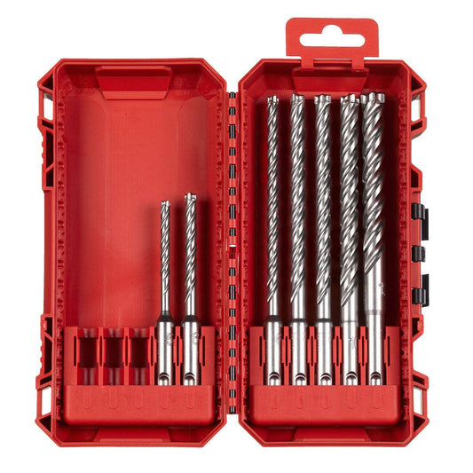 Milwaukee 7 Piece SDS+ MX4 Drill Bit Set 4932500060