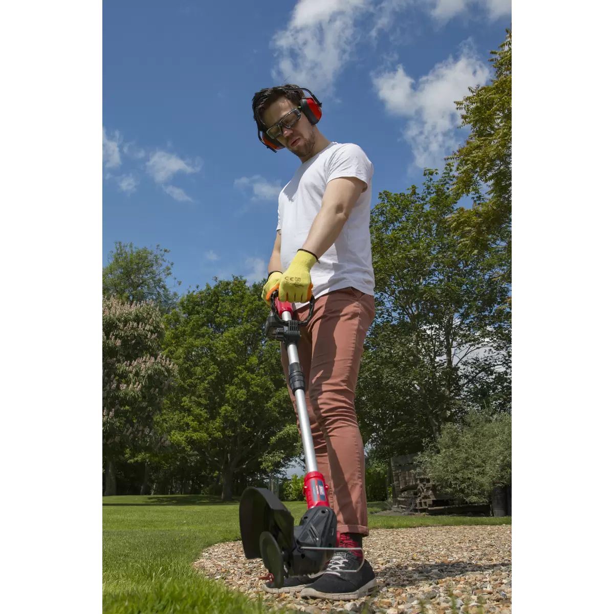 Sealey CS20VCOMBO2 Strimmer Cordless 20V with 1 x 2Ah Battery & Charger