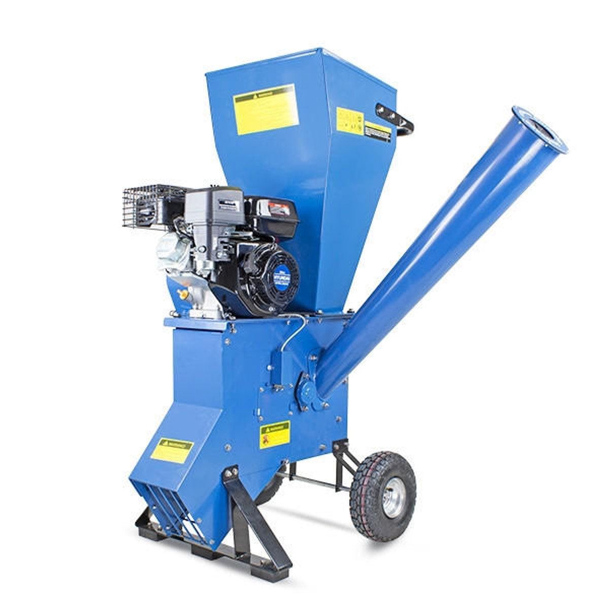 Hyundai HYCH700 208cc-76mm Petrol Garden Wood Chipper, Shredder, Mulcher 4-Stroke Engine
