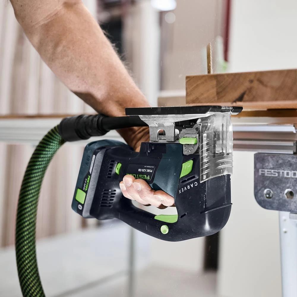 Festool PSBC 420 HPC 4,0 EBI-Plus CARVEX 18V Brushless Pendulum Jigsaw with 1 x 4.0Ah Battery & Charger In Systainer - 576533