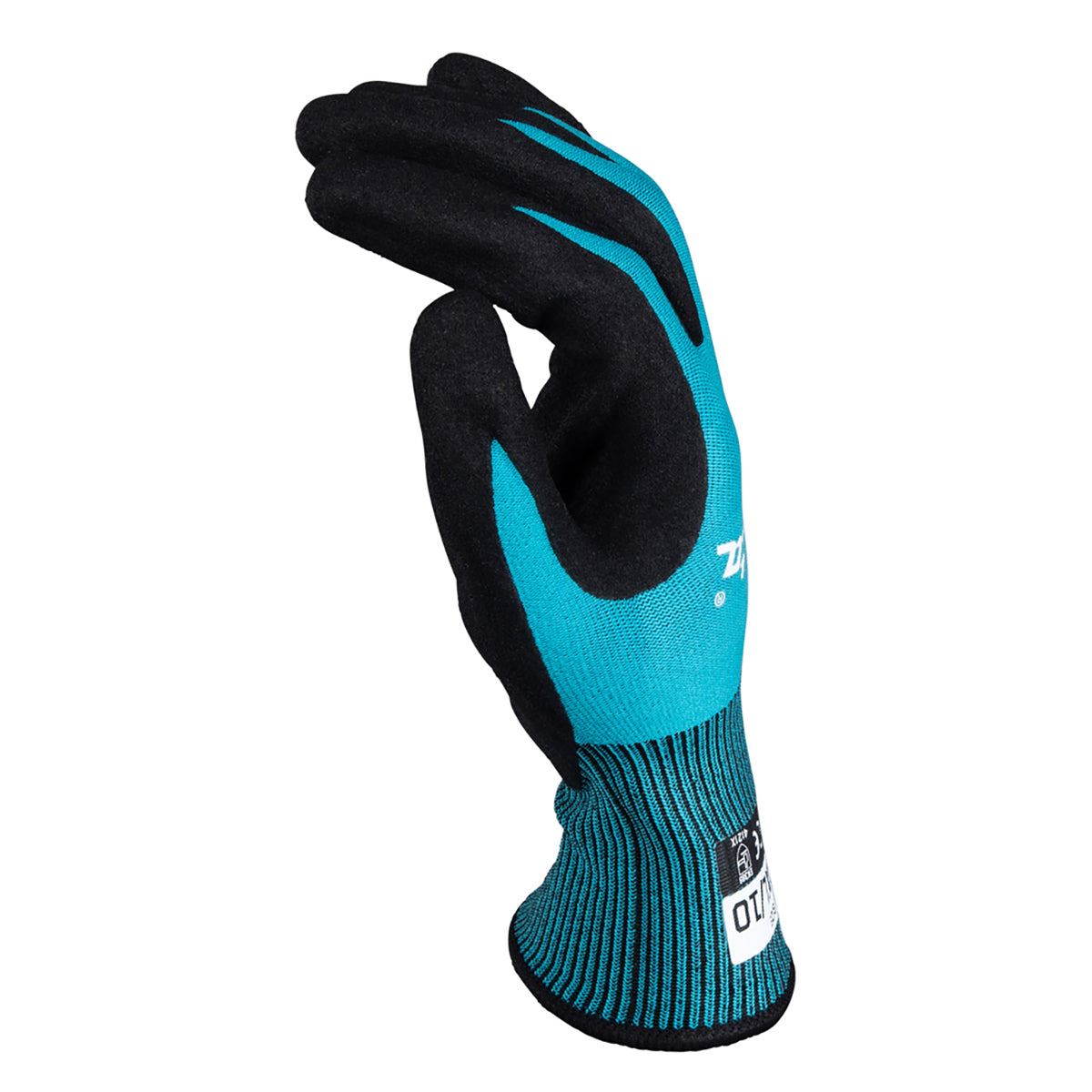 Makita P-84707 FitKnit Cut Level 1 Nitrile Coated Dipped Gloves Size X-Large