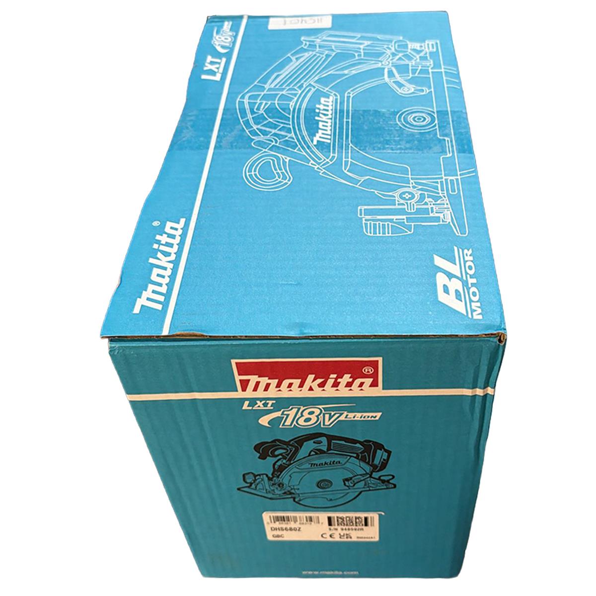 Makita DHS680Z 18V LXT Li-ion 165mm Brushless Circular Saw Body Only Item Condition Seller Refurbished