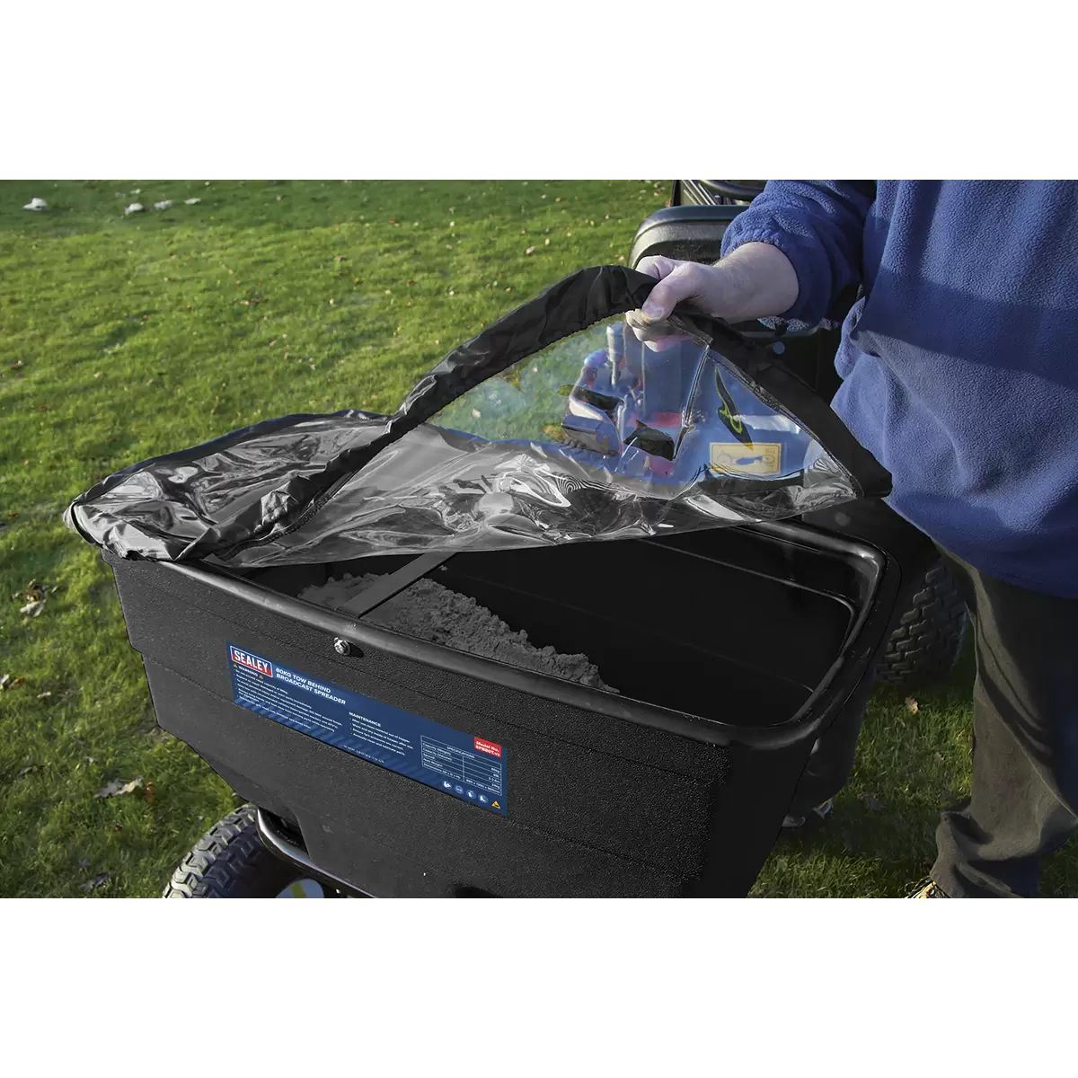 Sealey SPB80T Tow Behind Broadcast Spreader 80kg