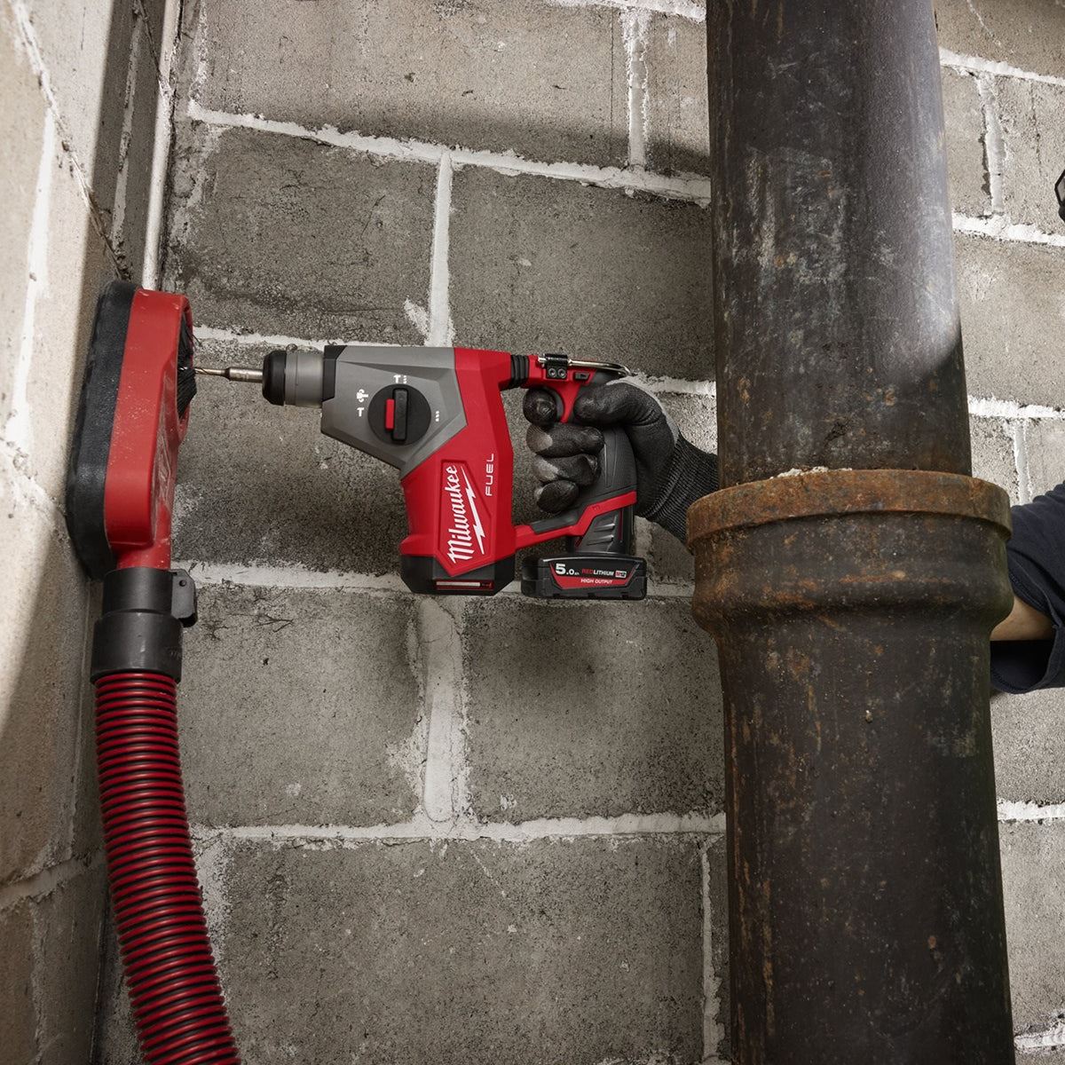 Milwaukee M12FHAC16-0 12V Fuel Brushless 4-Mode SDS+ Hammer Drill Body Only 4933499183