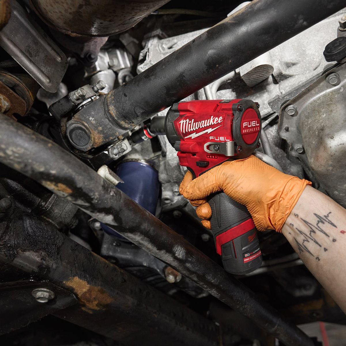 Milwaukee M12FCIWF38G3-0 12V Brushless 3/8