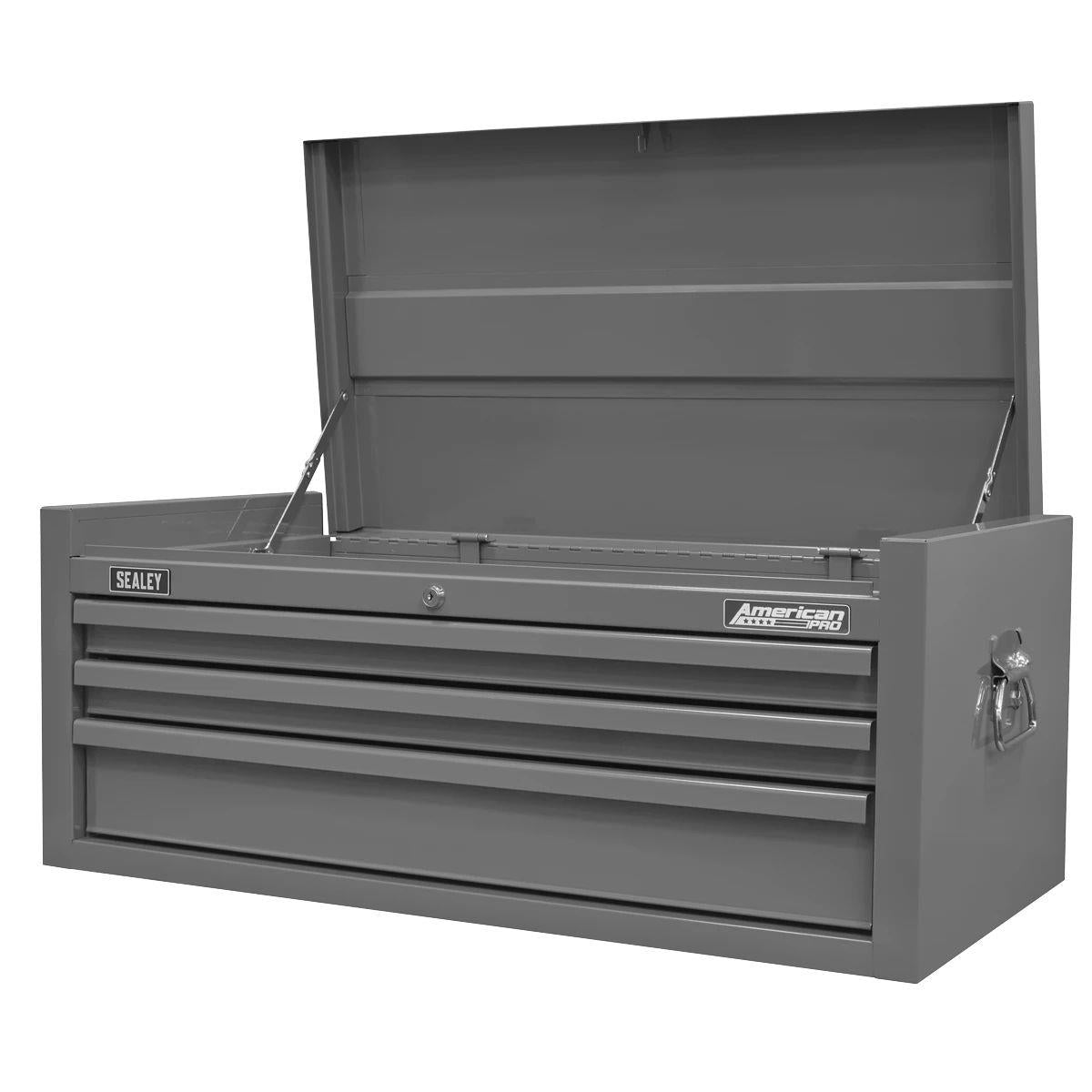 Sealey AP1102G American PRO Topchest 3 drawer Grey