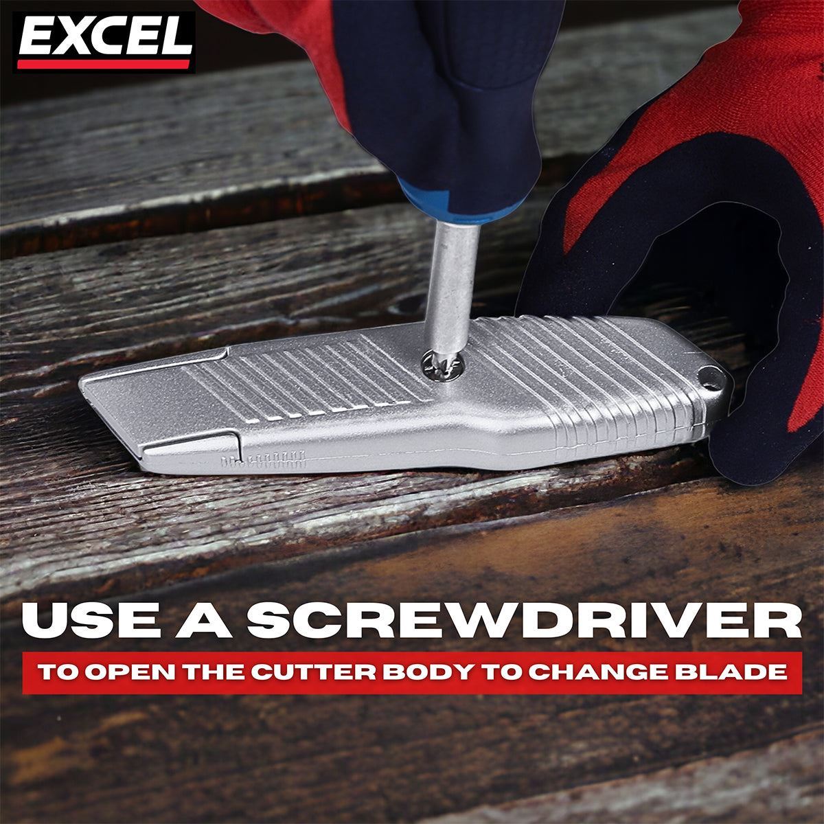Excel Trimming Knife with 5 Blades Pack of 10