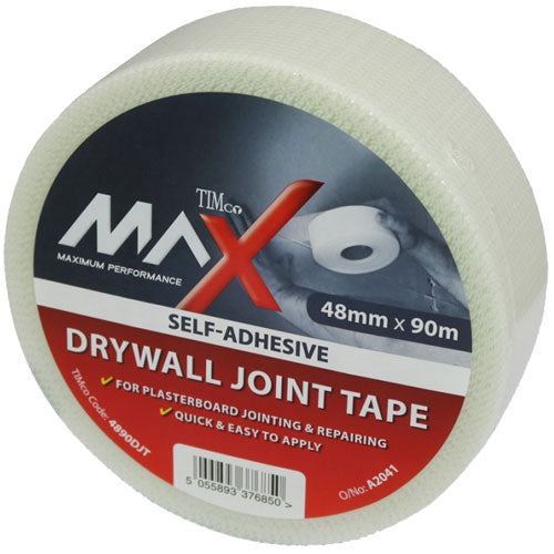 Timco 48mm x 90m White Drywall Joint Tape 4890DJT