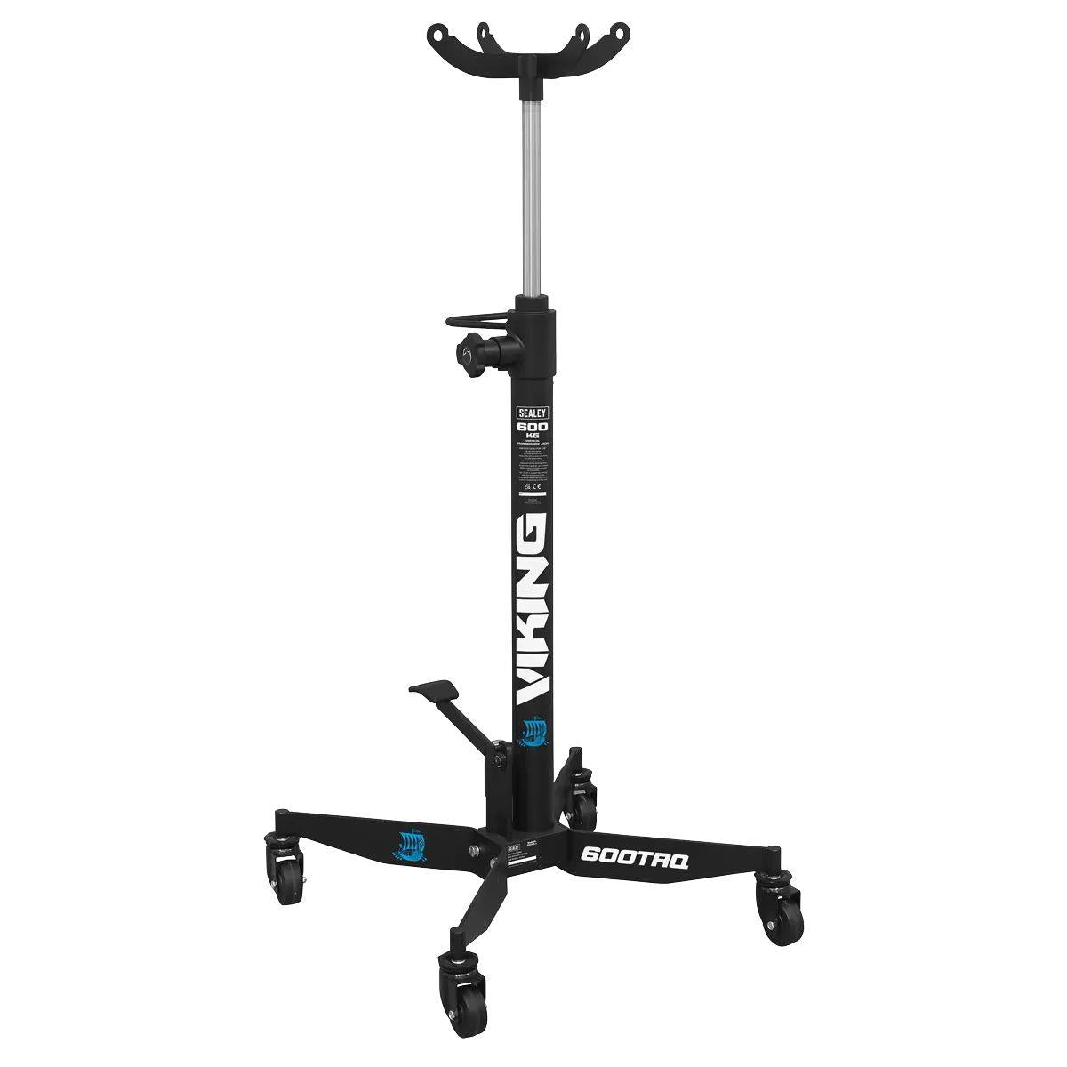 Sealey 600TRQ Transmission Jack 0.6tonne Vertical Rocket Lift