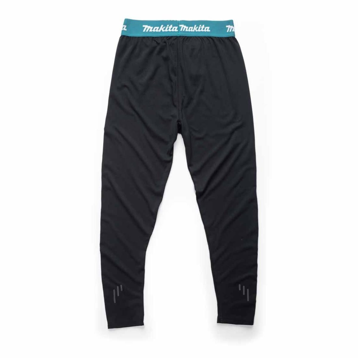 Makita MK502M Tech Baselayer Bottoms Slim Fit Black - Size XL