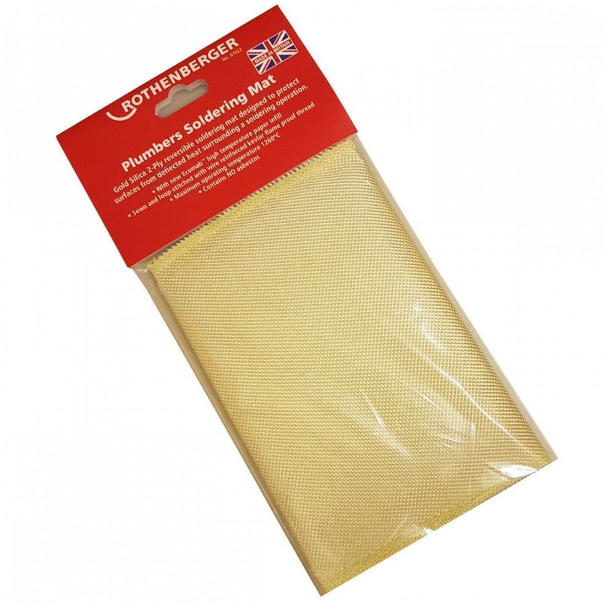 Rothenberger Plumbers Soldering Mat - 67022