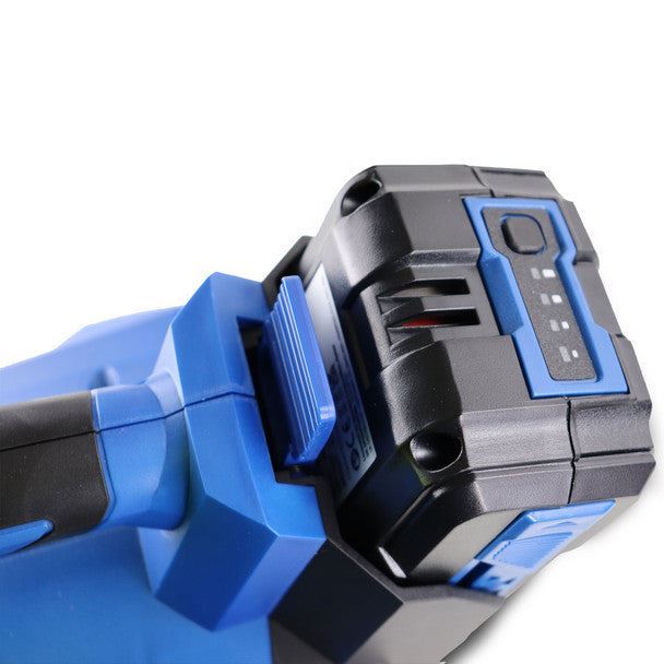 Hyundai HYB40LI 40V Cordless Leaf Blower, 132mph Air Speed, Lightweight, Li-Ion Battery Powered Garden Blower