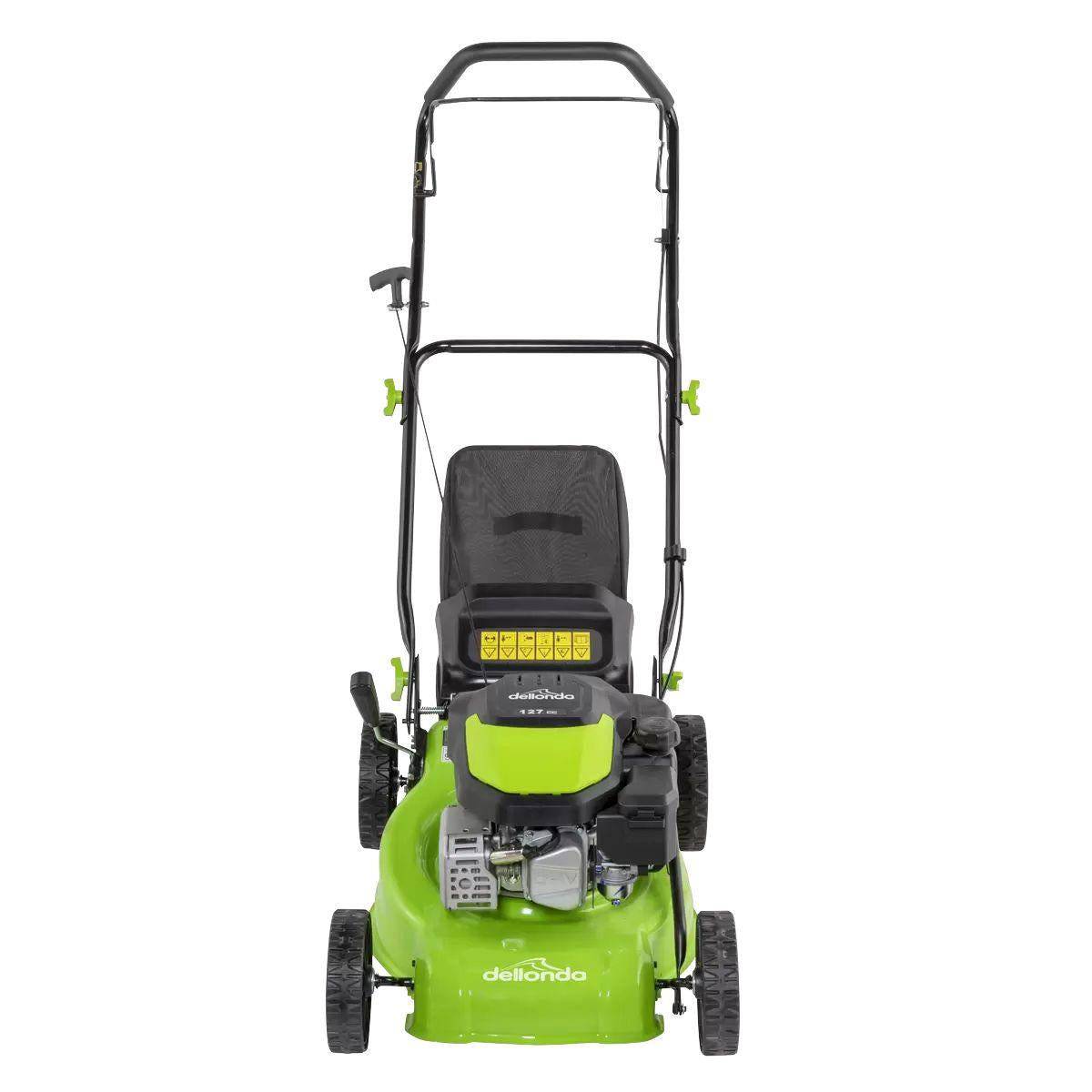 Sealey DG100 Dellonda 4-Stroke Hand-Propelled Petrol Lawnmower 132cc