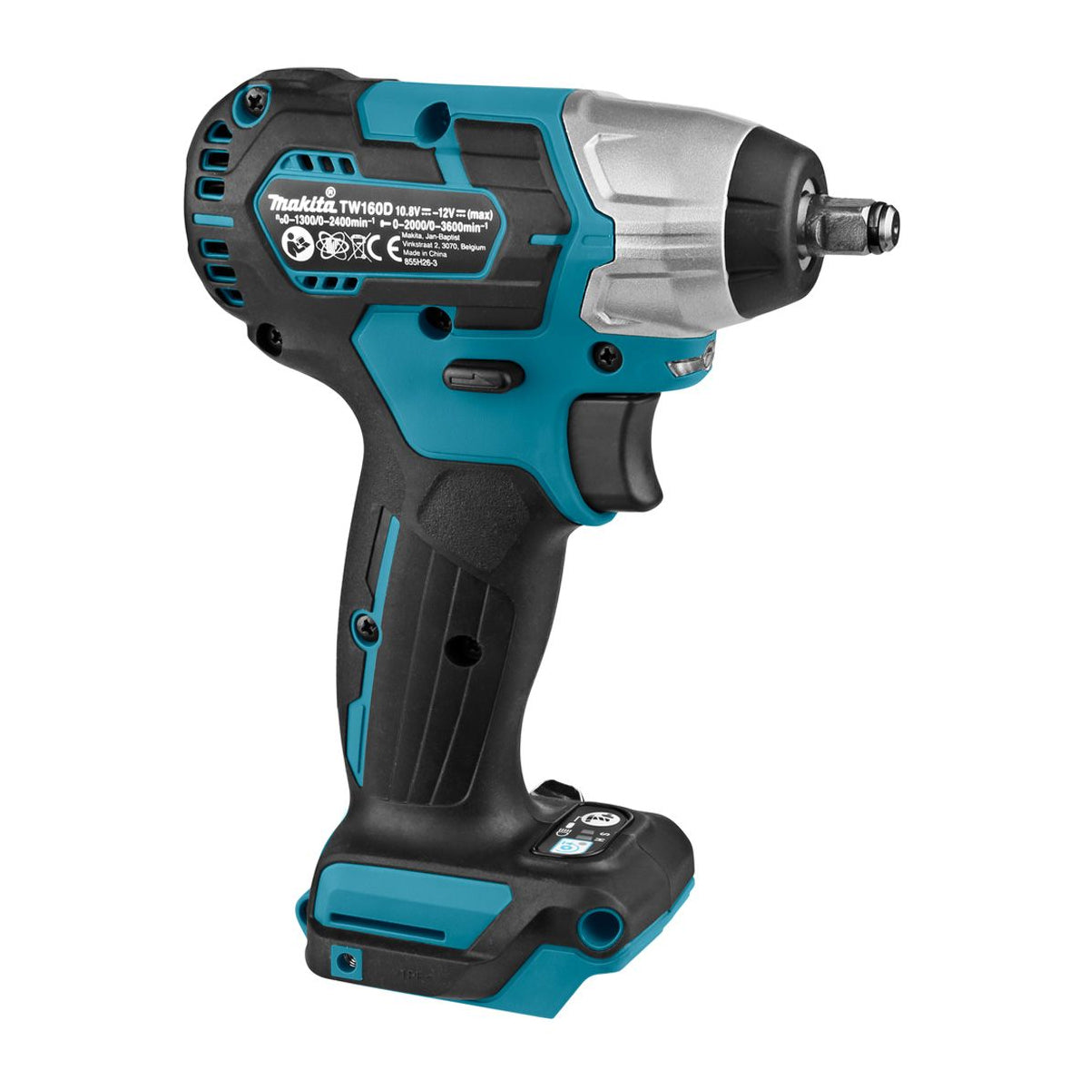 Makita TW160DSAJ 12V max CXT Impact Wrench With 2 x 2.0Ah Batteries, Charger & Case