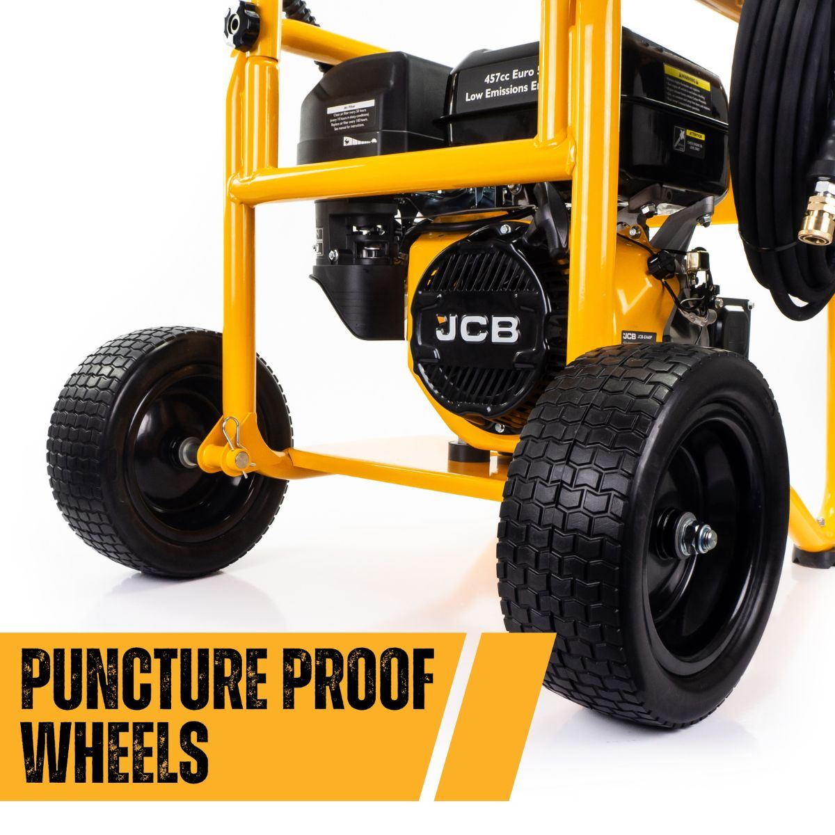JCB PW15040P Petrol Pressure Washer 4000psi / 276BAR, Annovi Reverberi Triplex AR pump, 15L/min Flow Rate