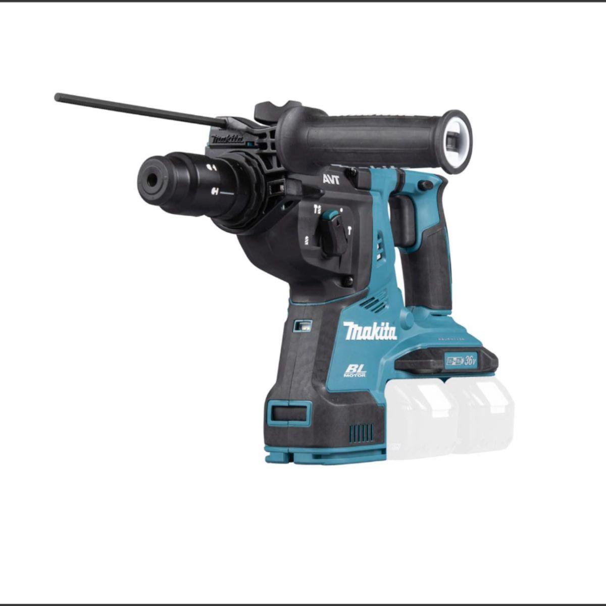 Makita DHR281ZJ 18V Twin LXT Cordless Brushless SDS Plus 3-Mode Rotary Hammer Drill With Case