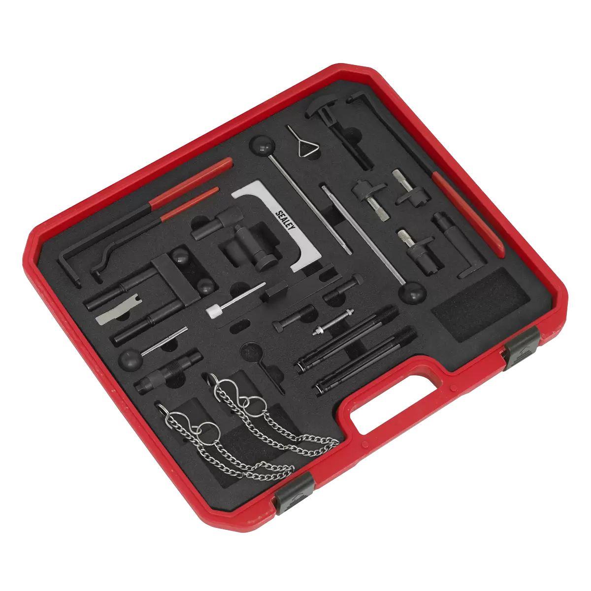 Sealey VSE5044 Diesel/Petrol Engine Timing Tool Master Kit - for VAG - Belt/Chain Drive